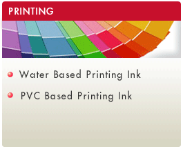 Water Based & PVC Based Textile Printing Inks